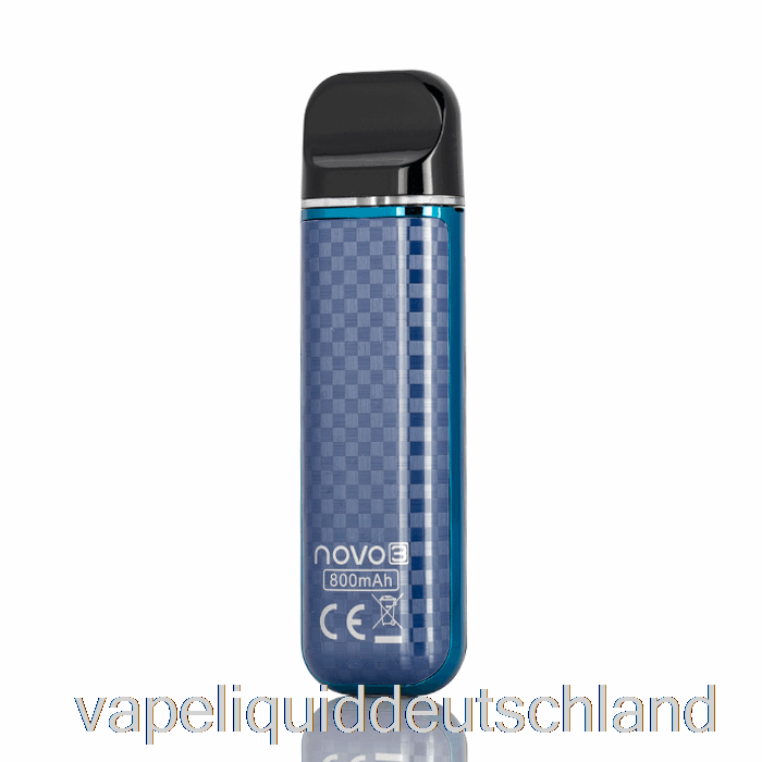Smok Novo 3 25 W Pod-System, Blaue Kohlefaser-Vape-Flüssigkeit